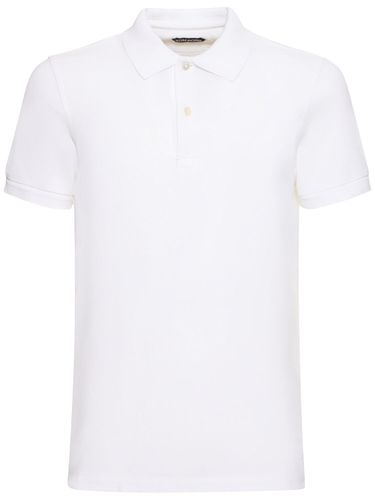 Polo De Algodón Piqué - TOM FORD - Modalova