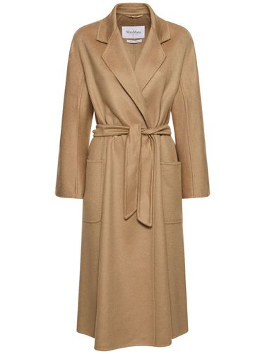 Abrigo Midi De Cashmere Con Cinturón - MAX MARA - Modalova