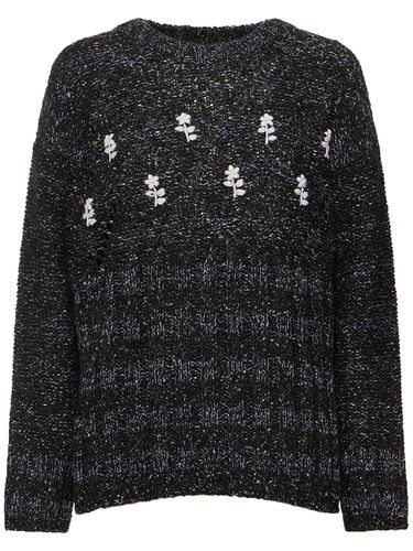 Antonio Embroidered Wool Blend Sweater - CORMIO - Modalova