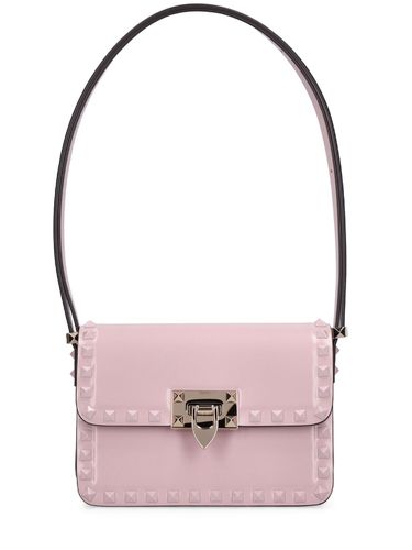 Borsa Piccola Rockstud In Pelle - VALENTINO GARAVANI - Modalova