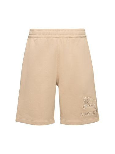 Bermudashorts Aus Jersey Mit Logo „taylor“ - BURBERRY - Modalova