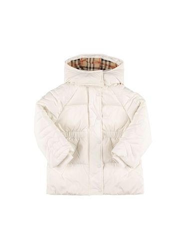 Chaqueta De Plumas De Nylon - BURBERRY - Modalova