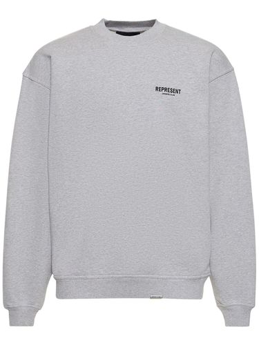 Sweatshirt Aus Baumwolle „owners Club“ - REPRESENT - Modalova