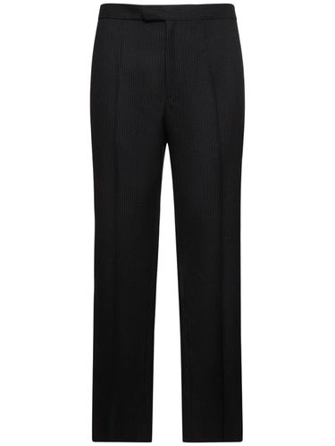 Pinstriped Baird Virgin Wool Pants - THE ROW - Modalova