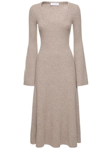 Vestido Midi De Punto De Cashmere - MICHAEL KORS COLLECTION - Modalova