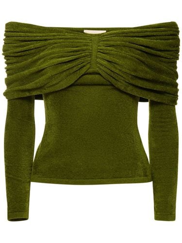 Velvet Knit Top - ALEXANDRE VAUTHIER - Modalova