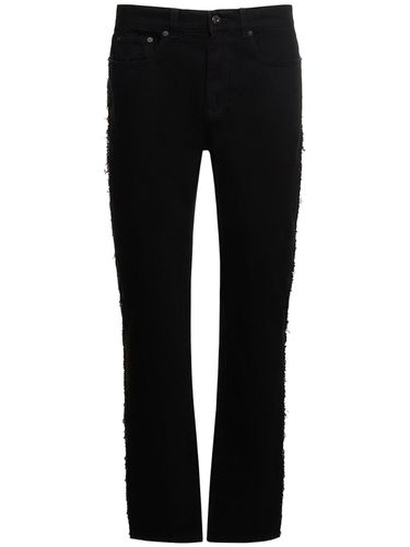 Twisted Slim Fit Cotton Denim Jeans - JW ANDERSON - Modalova