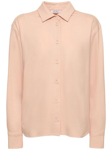 Camicia Gilles In Jersey Di Lana - MAX MARA - Modalova