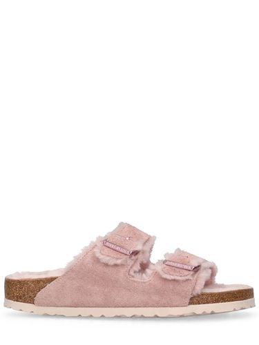 Arizona Shearling Sandals - BIRKENSTOCK - Modalova