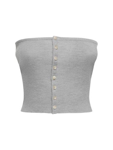 Top In Maglia Di Lana Super Fine A Costine - AURALEE - Modalova