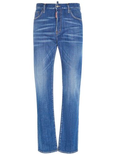 Jeans 642 In Denim Di Cotone Stretch - DSQUARED2 - Modalova