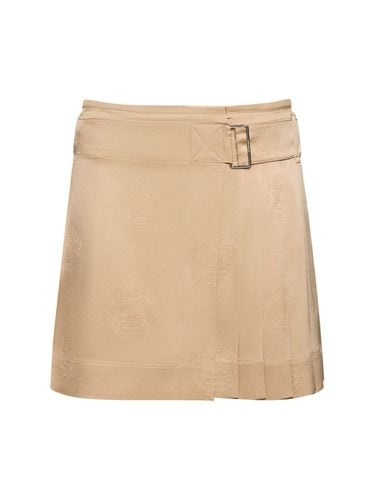 Kilt Petula In Twill Di Seta - BURBERRY - Modalova