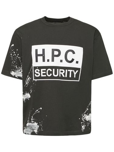 H.p.c. Print Cotton Jersey T-shirt - HERON PRESTON - Modalova