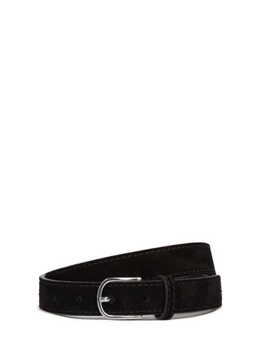 Cm Slim Suede Belt - TOTEME - Modalova