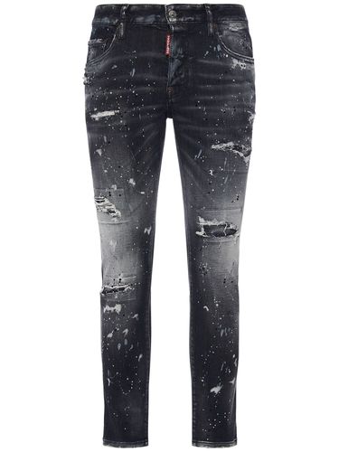 Jeans Aus Denim „super Twinky“ - DSQUARED2 - Modalova