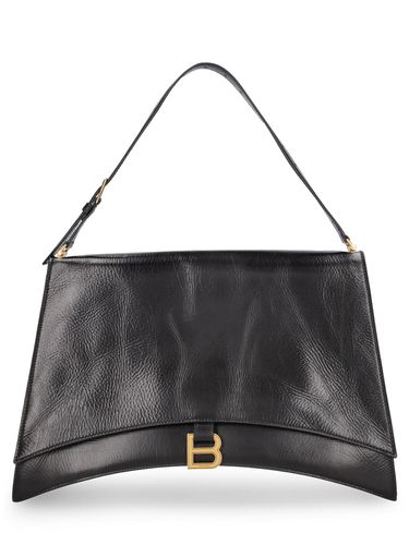 Bolso Grande Crush Sling De Piel - BALENCIAGA - Modalova