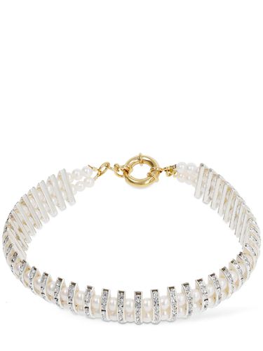 Pearl & Crystal Choker - TIMELESS PEARLY - Modalova