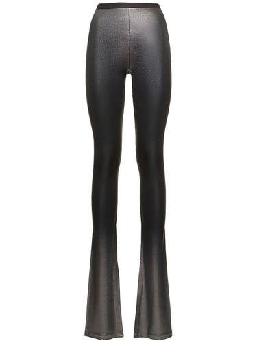 Ausgestellte Leggings Aus Jersey Mit Druck - RICK OWENS - Modalova