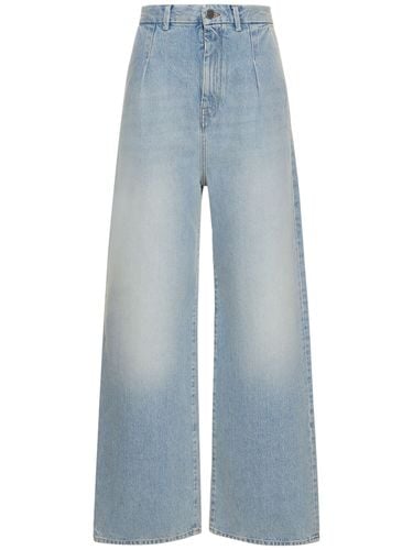 Hose Aus Weitem Denim „attu“ - LOULOU STUDIO - Modalova