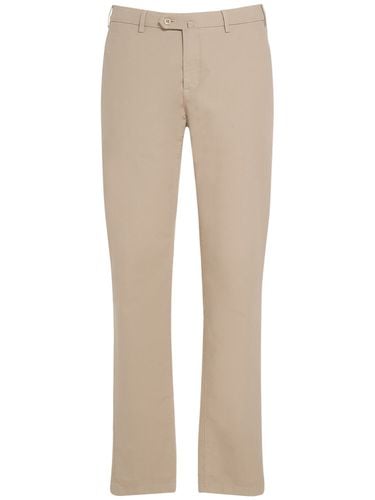 Stretch Cotton Slim Pants - LORO PIANA - Modalova