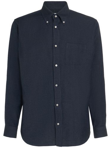 Camisa De Denim De Algodón Y Cashmere - LORO PIANA - Modalova