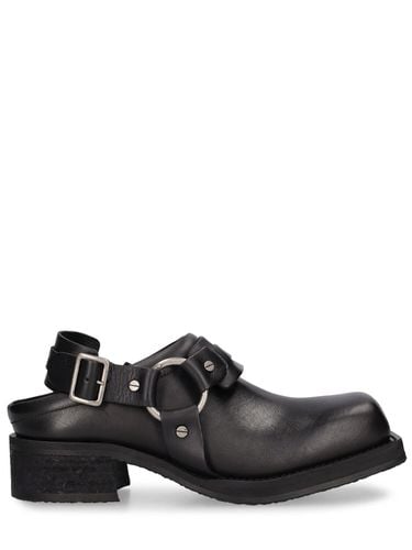 Mm Hohe Mule-pumps Aus Leder - ACNE STUDIOS - Modalova