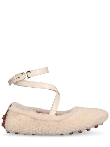 Mm Shearling Ballerina Flats - TOD'S - Modalova