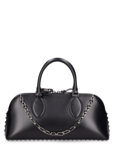 Borsa Media Duffle Rockstud In Pelle - VALENTINO GARAVANI - Modalova