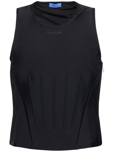 Corsé De Nylon Stretch - MUGLER - Modalova