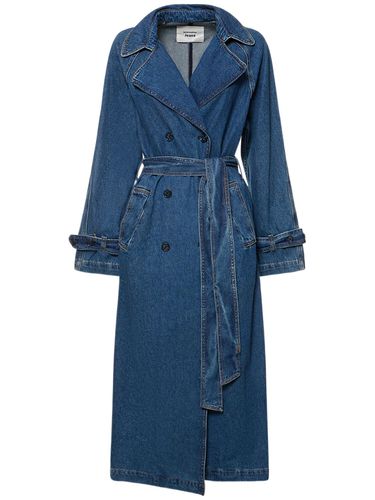 Abrigo Trench De Denim De Algodón - REFORMATION - Modalova