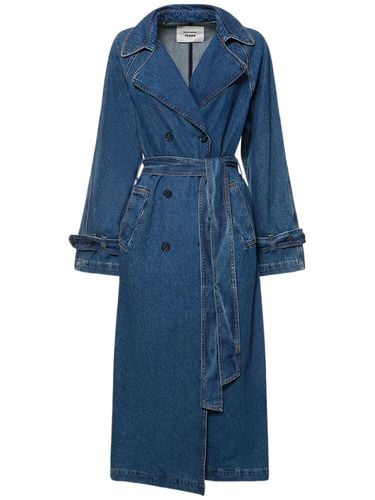 Hayes Cotton Denim Trench Coat - REFORMATION - Modalova