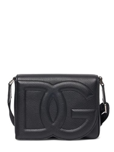 Dg Embossed Logo Crossbody Bag - DOLCE & GABBANA - Modalova