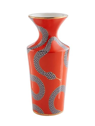 Eden Cuff Porcelain Vase - JONATHAN ADLER - Modalova