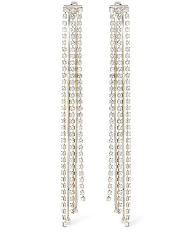 Circe Crystal Pendant Earrings - ROSANTICA - Modalova