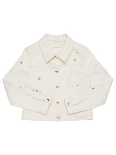 Chaqueta De Algodón Denim - CHLOÉ - Modalova