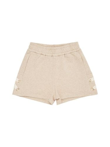 Shorts De Algodón De Rizo - CHLOÉ - Modalova