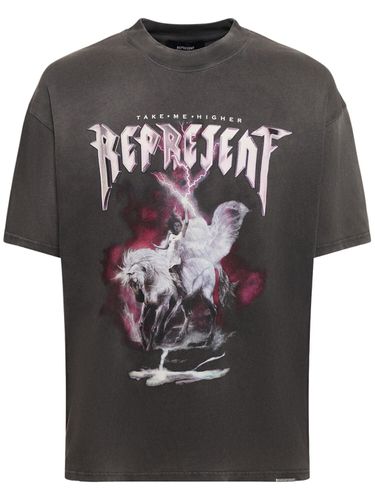 Camiseta De Algodón Estampada - REPRESENT - Modalova