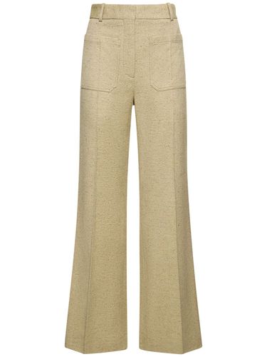 Alina Wool Blend Pants - VICTORIA BECKHAM - Modalova