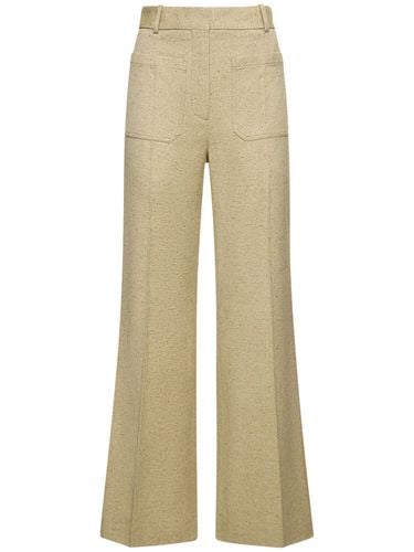 Pantaloni Alina In Misto Lana - VICTORIA BECKHAM - Modalova