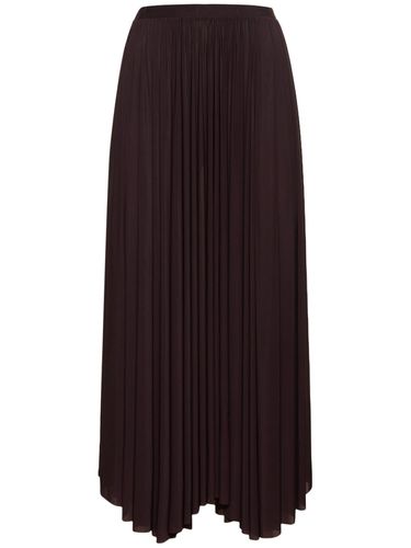 Flared Jersey Viscose Midi Skirt - PHILOSOPHY DI LORENZO SERAFINI - Modalova