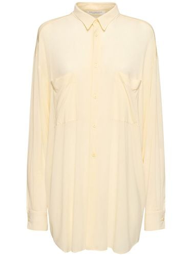 Jersey Viscose Pockets Shirt - PHILOSOPHY DI LORENZO SERAFINI - Modalova