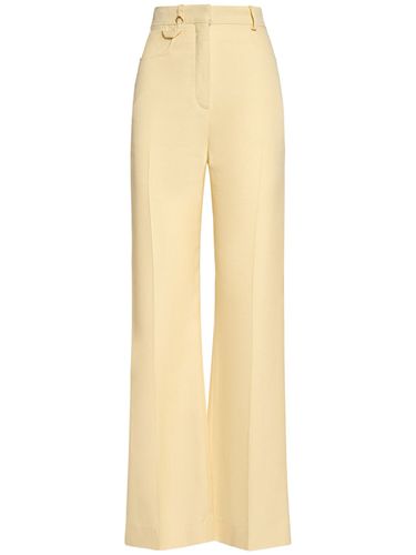 Le Pantalon Sauge Crepe High Rise Pants - JACQUEMUS - Modalova