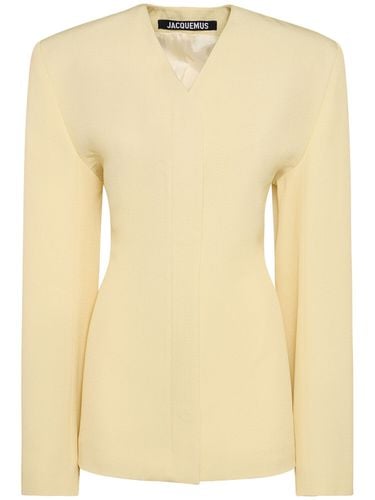 La Robe Cubo Crepe Mini Dress - JACQUEMUS - Modalova