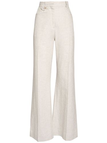 Pantalones De Lino - JACQUEMUS - Modalova