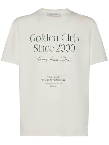 Camiseta De Algodón - GOLDEN GOOSE - Modalova