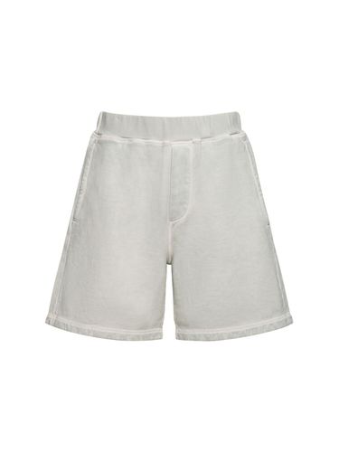 Shorts Aus Entspanntem Baumwollfleece - DSQUARED2 - Modalova