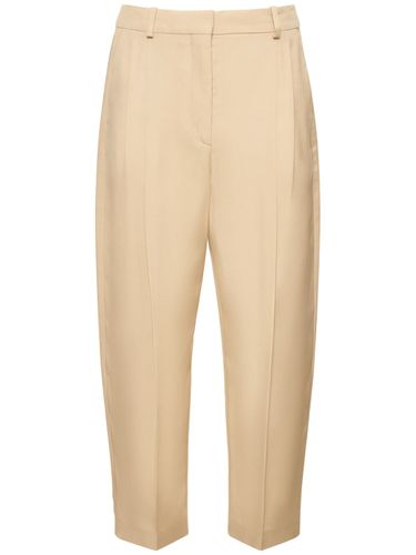 Kürzere Hose Aus Satin „iconic“ - STELLA MCCARTNEY - Modalova