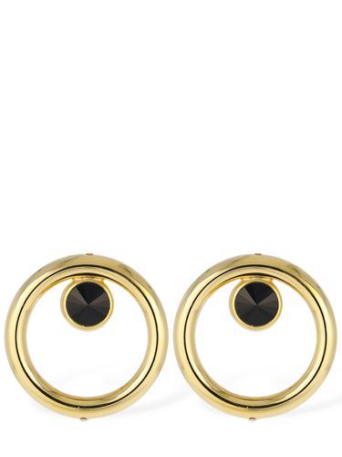 Hoop Crystal Earrings - ALESSANDRA RICH - Modalova