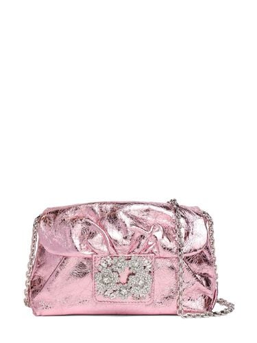 Clutch Micro Rv Bouquet Con Cristales - ROGER VIVIER - Modalova