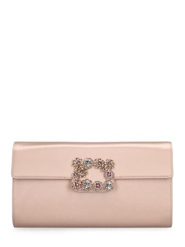 Clutch De Piel Con Hebilla - ROGER VIVIER - Modalova